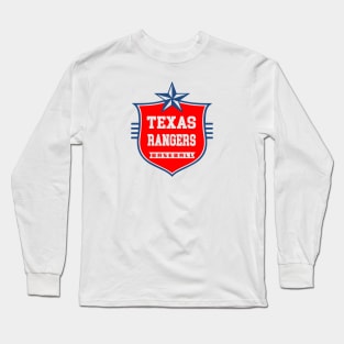 Texas Rangers Label Long Sleeve T-Shirt